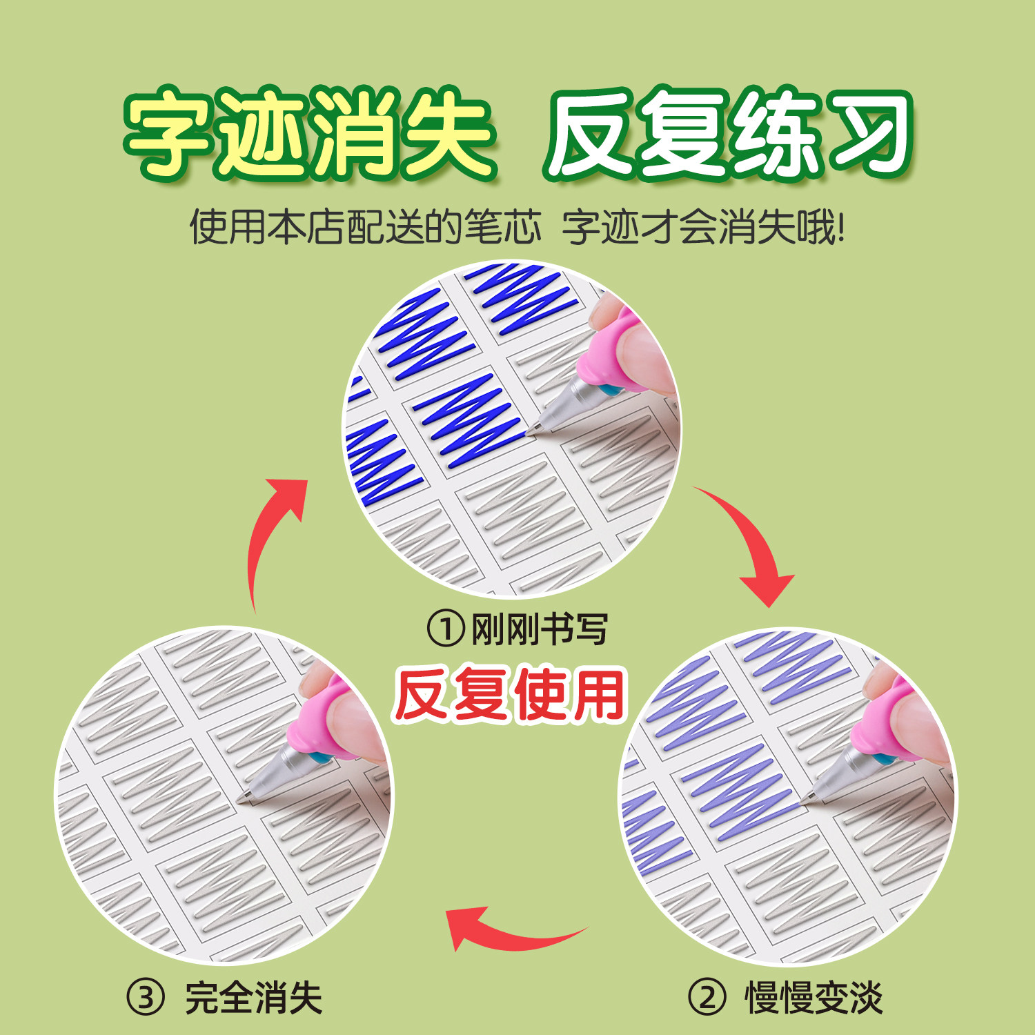 儿童凹槽控笔训练字帖幼儿园学前班启蒙初学者练字帖练字本幼儿数字练习册绘画本描红本写字宝宝中班入门大班专用小班一年级小学生,淘宝优惠券,粉丝福利购,淘宝优惠卷