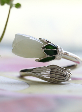 玉兰南方南方纯银网红古风首饰品