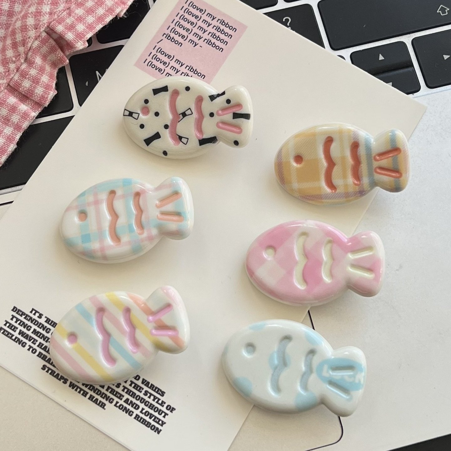 鲷鱼烧发夹可爱小鱼夹子头饰刘海侧边夹女前额儿童小发卡送人礼物,淘宝优惠券,粉丝福利购,淘宝优惠卷