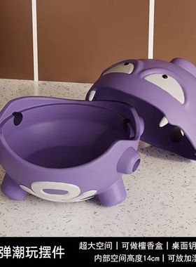 香炉蚊香盒子宝可梦收纳盒檀香盘