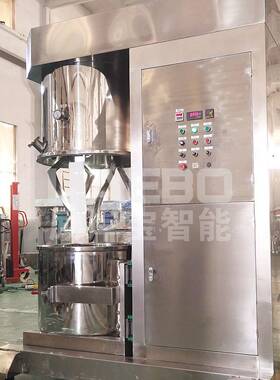 行星搅拌机 200L不锈钢立式陶瓷浆料磁性材料密封胶双行星搅拌机