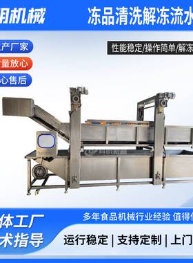 按需定制恒温气泡解冻机肉制品水产品冻盘鸡翅猪蹄深加工设备厂家
