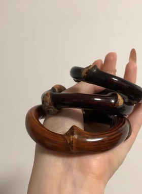 云南金刚藤特色手镯木头手环文玩手工饰品男女情侣送礼物文艺手环