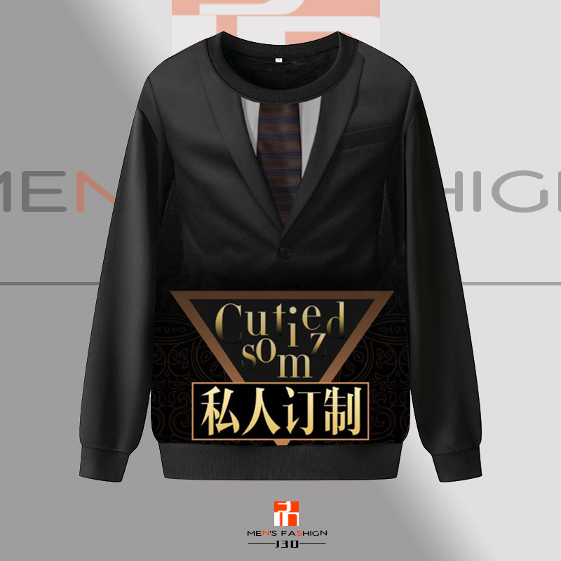 定制卫衣个性logo diy聚会连帽照片 j3d卫衣