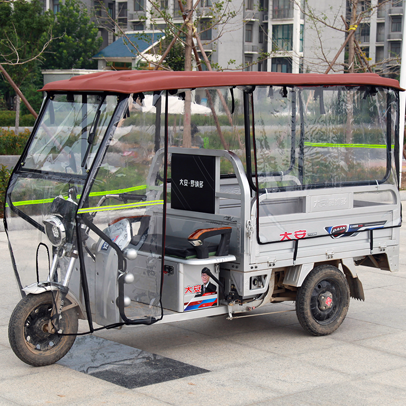 新款全半封闭透明大遮阳棚三轮车棚 音舒雅鼎诺遮阳篷/雨篷/车篷/广告篷/天幕