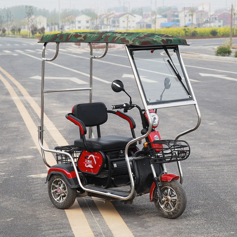 电动三轮车全封闭加厚透明休闲车篷 音舒雅鼎诺遮阳篷/雨篷/车篷/广告篷/天幕
