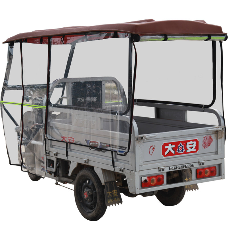 新款全半封闭透明大遮阳棚三轮车棚 音舒雅鼎诺遮阳篷/雨篷/车篷/广告篷/天幕