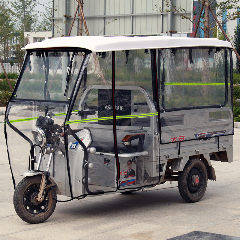 新款全半封闭透明大遮阳棚三轮车棚 音舒雅鼎诺遮阳篷/雨篷/车篷/广告篷/天幕