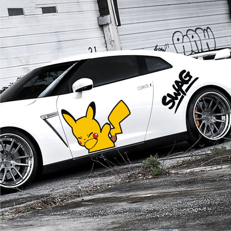 supreme pikachu sticker