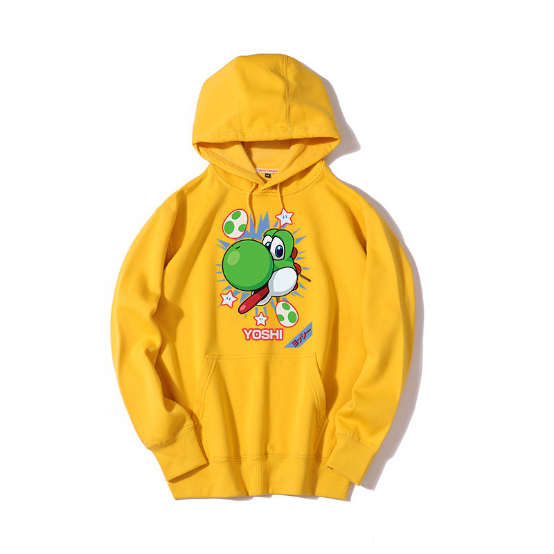 马里奥超级玛丽卫衣潮牌男秋季美式复古外套潮流情侣装男连帽衣服,淘宝优惠券,粉丝福利购,淘宝优惠卷