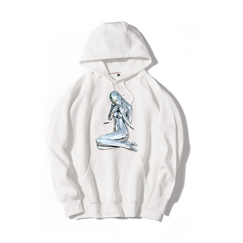 空山基春秋男女情侣宽松休闲帽衫卫衣美式复古空山基连帽卫衣,淘宝优惠券,粉丝福利购,淘宝优惠卷