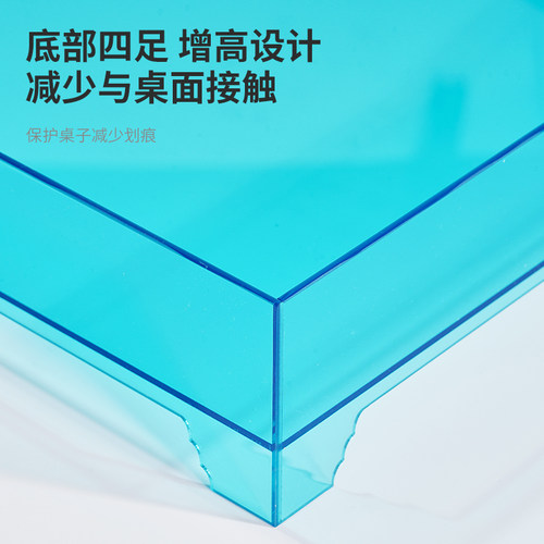 亚克力桌面收纳盒酒店前台置物盒糖果盒茶壶茶具茶杯收纳架承托盘 - 图1