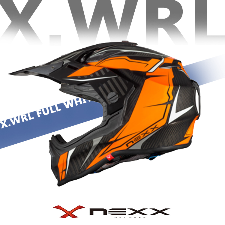 小白同学葡萄牙NEXX新湾流X-PRO WRL碳纤维Enduro进口越野拉力盔-图2