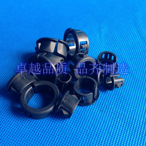 扣式护线套/环开口型电线保护套OSB开口式护线套 塑料孔塞 护线圈 - 图0