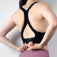 Khóa quần lót thể thao nữ cường độ cao chống sốc tập hợp chạy bộ rập khuôn áo vest yoga nhanh khô quần áo thể dục chuyên nghiệp - Đồ lót thể thao Đồ lót thể thao