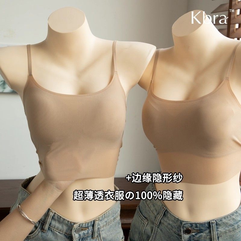 不透隐形纱内衣女聚拢小胸薄款粉底液无痕收副乳防下垂文胸罩,淘宝优惠券,粉丝福利购,淘宝优惠卷