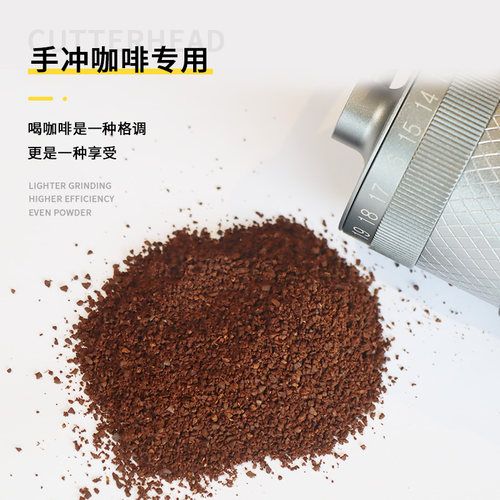aikamo鬼齿单品手摇磨豆机平刀手动小富士手冲咖啡研磨机意式电动 - 图1