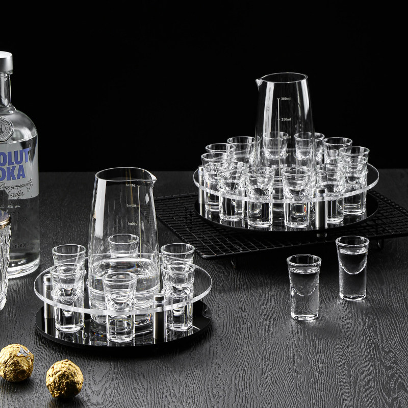 酒吧洋酒一口杯子弹杯套装杯架小酒杯洋酒分酒器扎壶ktv专用酒具,淘宝优惠券,粉丝福利购,淘宝优惠卷