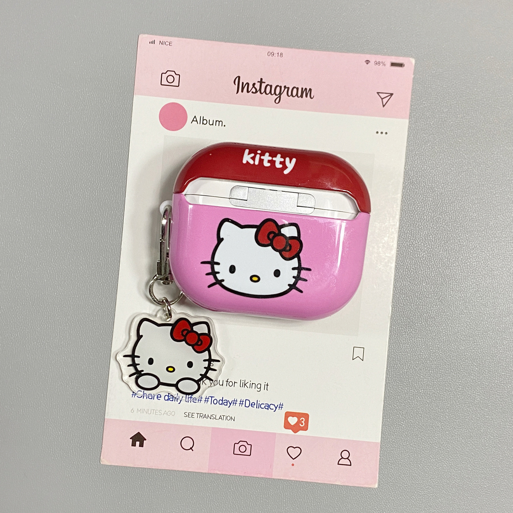 ins卡通可爱hellokitty适用airpods pro2耳机套无线蓝牙苹果airpods1/2代壳3代新款4代防摔保护套个性,淘宝优惠券,粉丝福利购,淘宝优惠卷