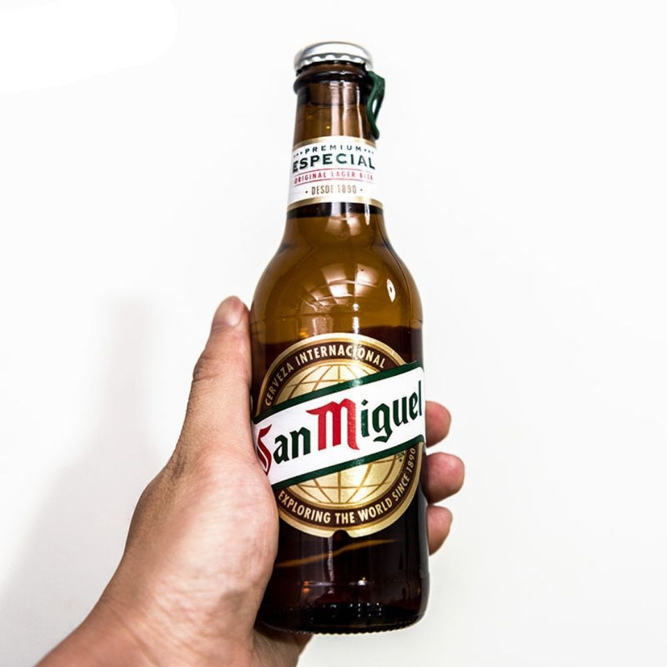 san miguel/生力特价西班牙生力啤酒胜利sanmiguel小麦酒250ml*24 - 图0