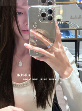 新款满钻项链锁骨链女