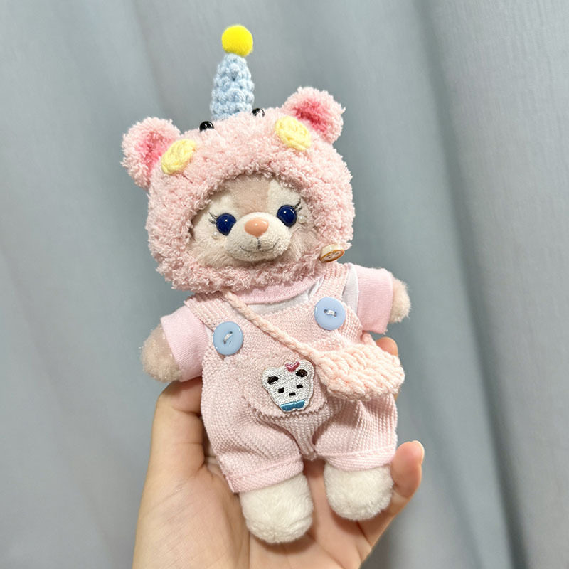 仅衣服】贝儿钥匙扣挂件娃衣粉口袋背带裤+手工猪猪帽+挎包套装萌,淘宝优惠券,粉丝福利购,淘宝优惠卷