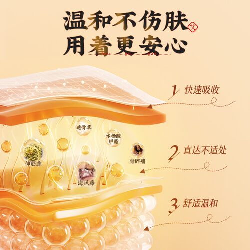 妙艾堂颈肩腰膝透骨膏 三七红花透骨草腱鞘活络筋骨关节膏 按摩膏 - 图1