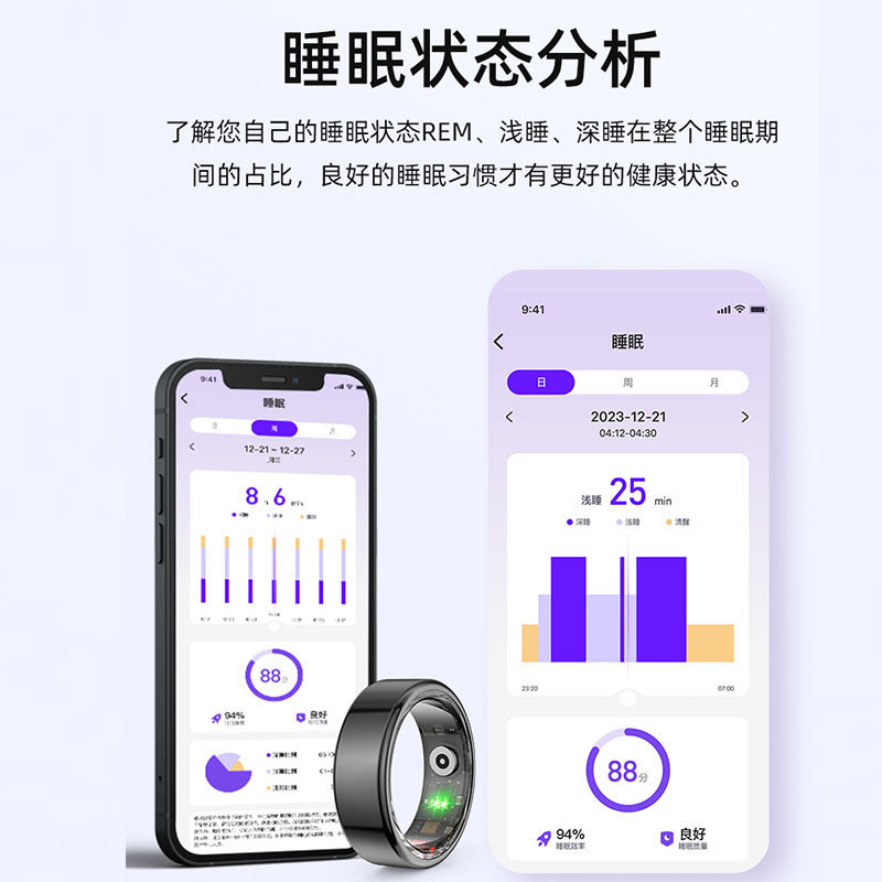 Smart health ring sports ring