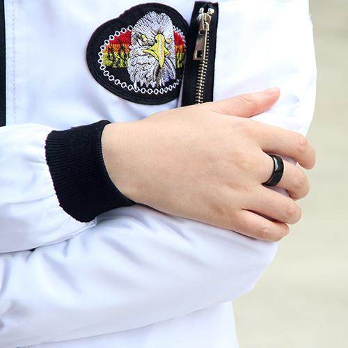 NFC smart access card ring ICID card ring elevator fingerprint lock high black technology traffic ring waterproof