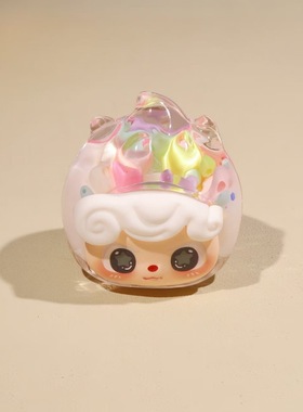 超大号梦梦兔火龙果流沙干花泡珠摆件抖音对对碰盲袋入油装饰