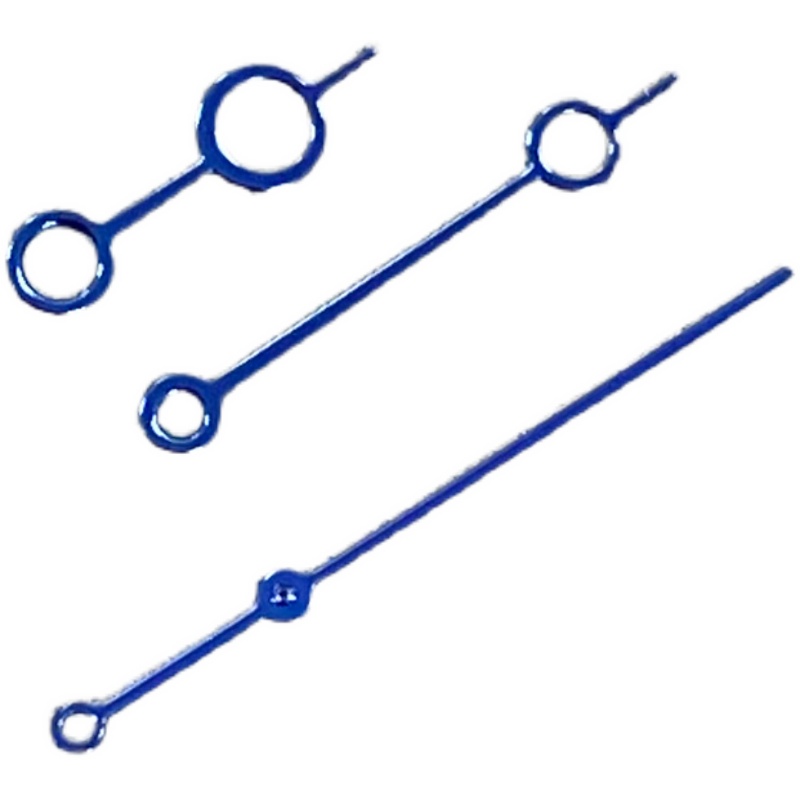 空心大圈圈指针金色玫色银色蓝色无夜光表针适装NH35/364R/7S机芯 - 图3