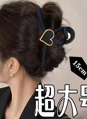 15cm花朵抓夹女后脑勺秋冬鲨鱼夹