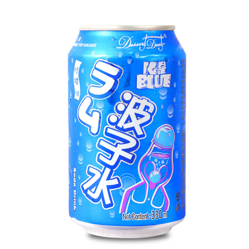 edo波子水清爽柠檬味330ml*汽水 大商食品专营果味/风味饮料