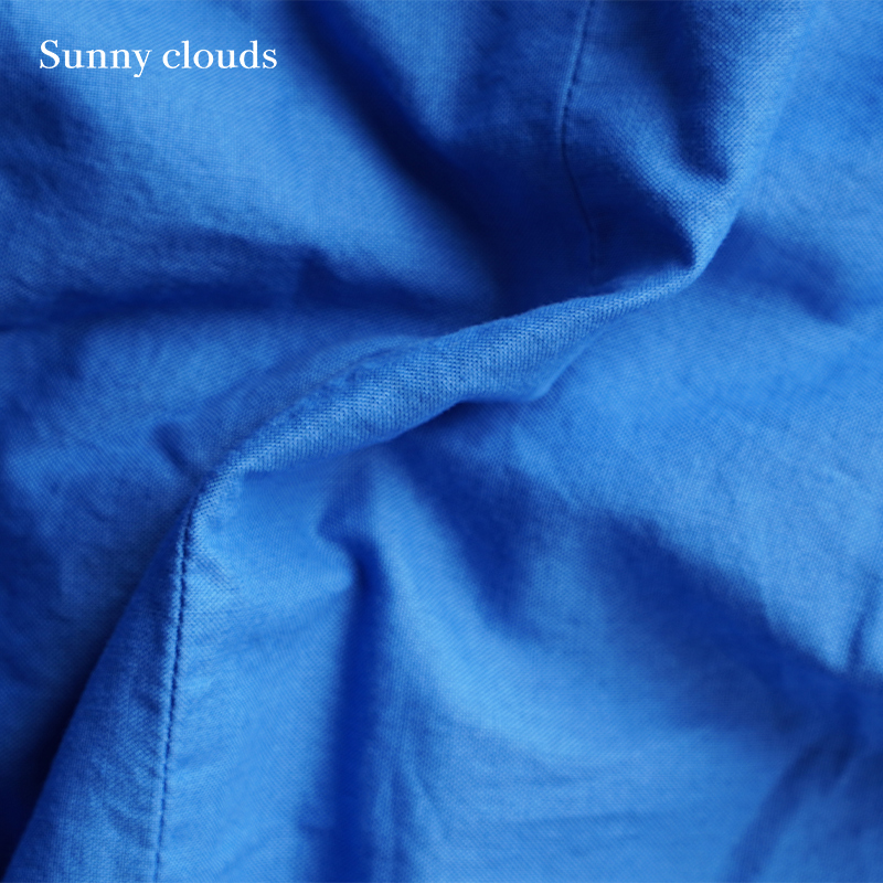 春季新品 桑妮库拉/Sunny clouds 女式纯棉方巾印花长款衬衫裙 - 图3