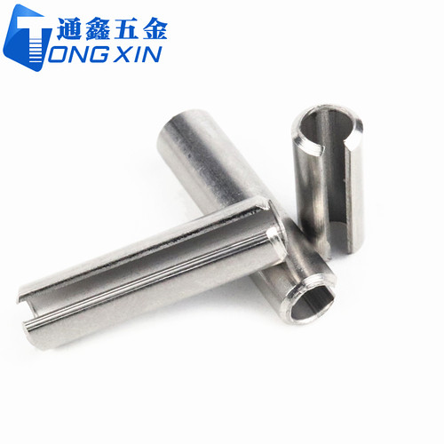 M1.5M2M2.5M3/M4/M5/304不锈钢弹性圆柱销\定位销\开口销\弹簧销 - 图2
