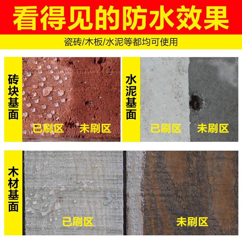 房屋卫士 卫生间防水材料 隐形防水液 防水剂 卫生间防水涂料