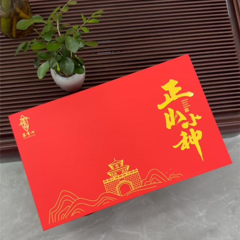 茶有心正山小种正宗红茶武夷山花果香桂圆香小泡装礼盒装送礼佳品 - 图0