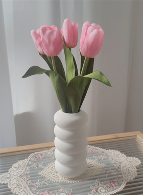 保湿郁金香桌面摆件郁金香花瓶