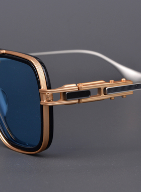 珍藏重工双套圈机甲风墨镜