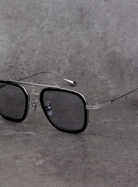 纯钛大脸复联3太阳眼镜蜘蛛钢铁侠伊迪斯唐尼同款古天乐墨镜男女