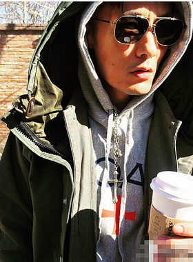 余文乐同款墨镜男 EASHEN Ryder 超轻纯钛偏光开车墨镜 可配近视