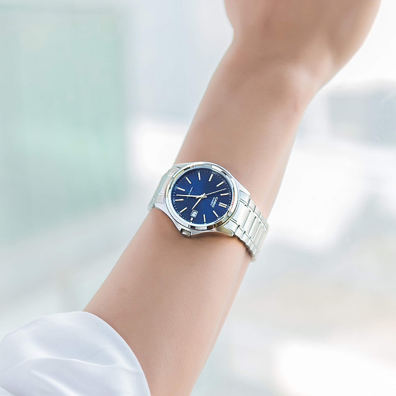 卡西欧石英复古星期日历男士手表 锦时亨海外日韩腕表