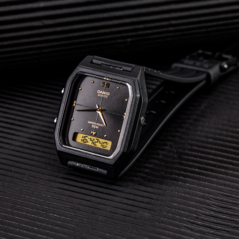 海外直邮卡西欧复古aw-48he-1a手表 锦时亨海外日韩腕表