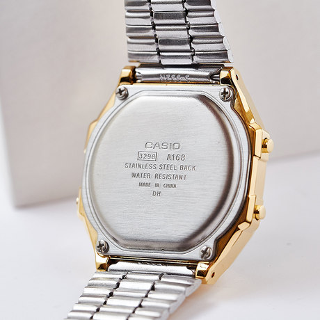 casio a168 gold