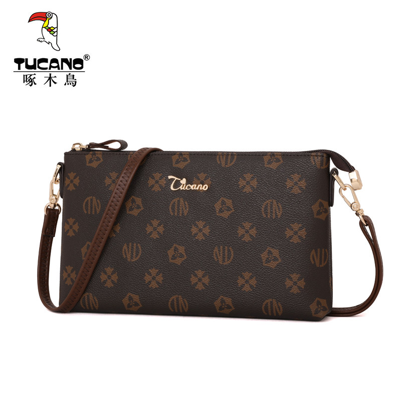 啄木鸟女秋2021新款斜挎小包零钱包 tucano祥喆女士包袋
