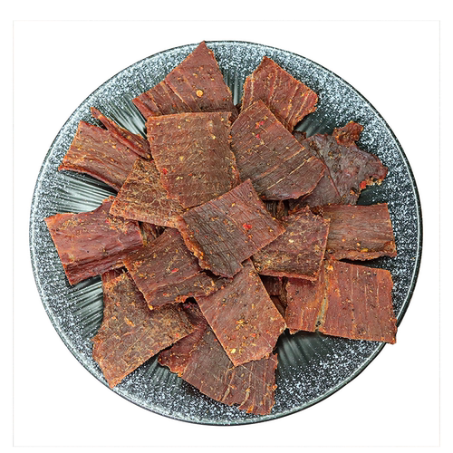 德宏牛肉干薄片云南特香辣猪肉干正宗小零食五香即食干巴牛仔帅 - 图3