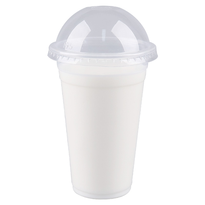 95口径珍珠奶茶杯塑料杯一次性透明饮料果汁杯打包豆浆杯带盖杯子 - 图3
