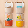 Original versatile door storage hanging bag on the back wall