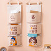 Original versatile door storage hanging bag on the back wall