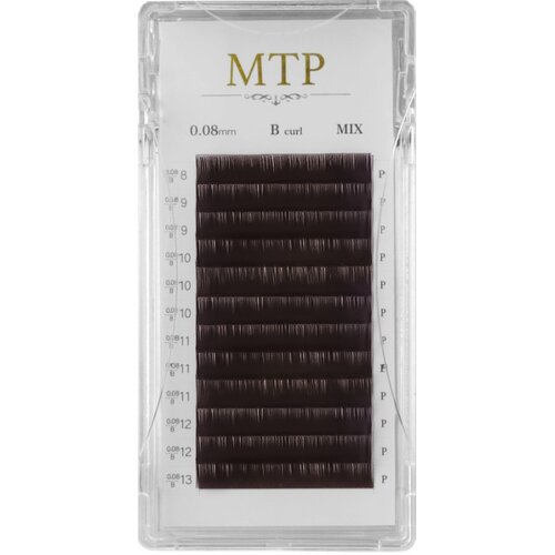 MTP扁毛下睫毛超软黑色MTP美睫店专用妈生自然款嫁接假睫毛 - 图3